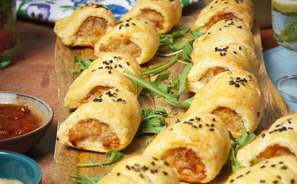 cheddar sausage roll