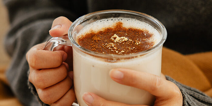 Gingerbread latte recipe image